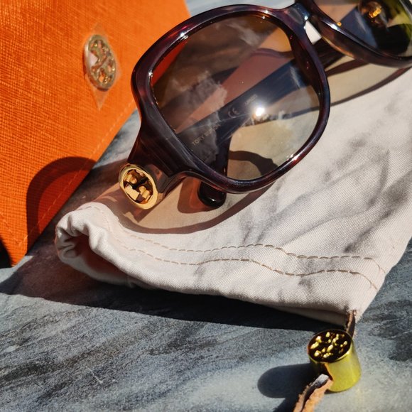 Tory Burch Tortoise Sunglasses - Picture 5 of 12